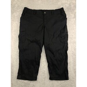 Duluth Trading Pants Womens 20W (41x23) Black Cargo Hiking Outdoor